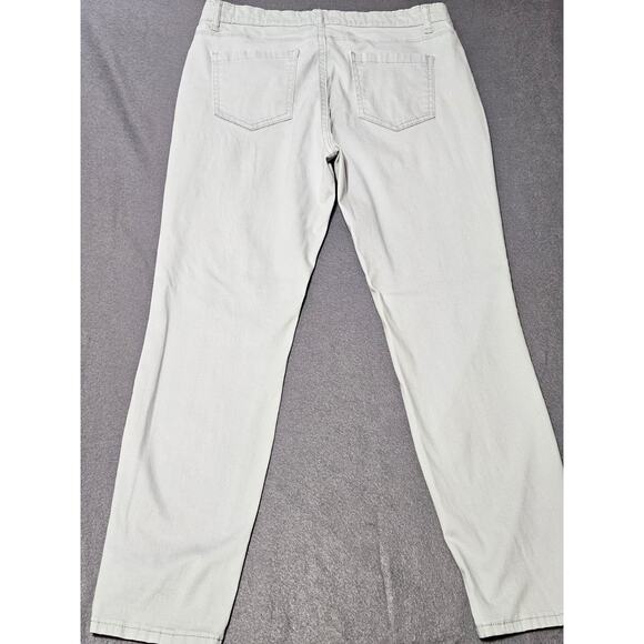 Buffalo Jeans Womens 6/28 Gray Mid Rise Stretch Skinny Ankle Grazer - Picture 10 of 10